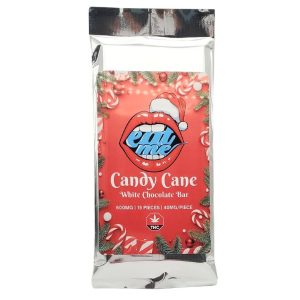 Candy Cane THC-Riegel – Weiße Schokolade