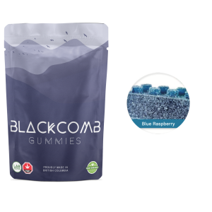 Blackcomb – Frosted Blue Raspberry Gummies